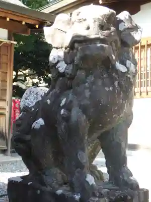 味鋺神社の狛犬