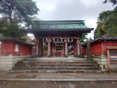 尾崎神社の山門・神門