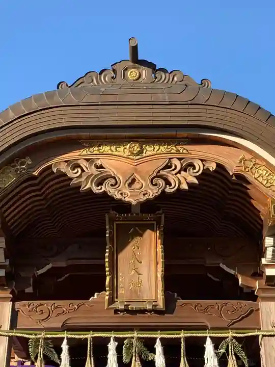 八雲社の本殿・本堂