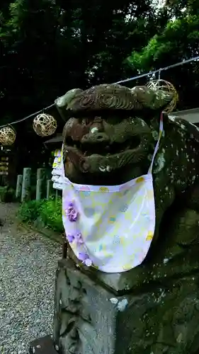菊田神社の狛犬