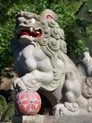 師岡熊野神社の狛犬