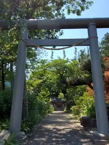 開成山大神宮の鳥居