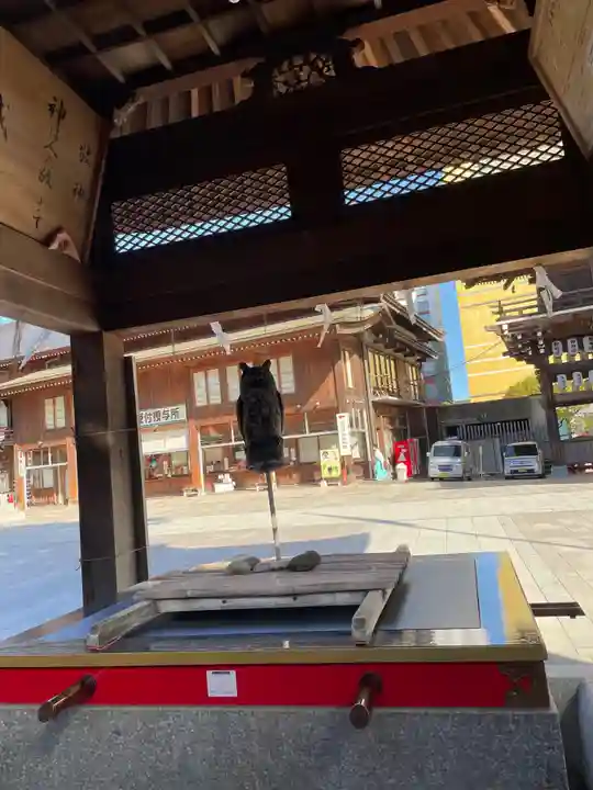 小倉祇園八坂神社の手水舎