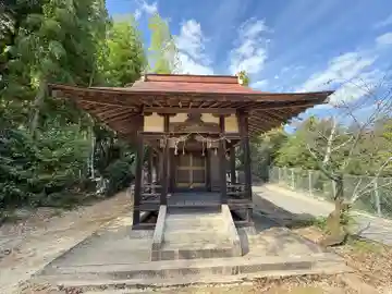 筏地役神社の本殿・本堂