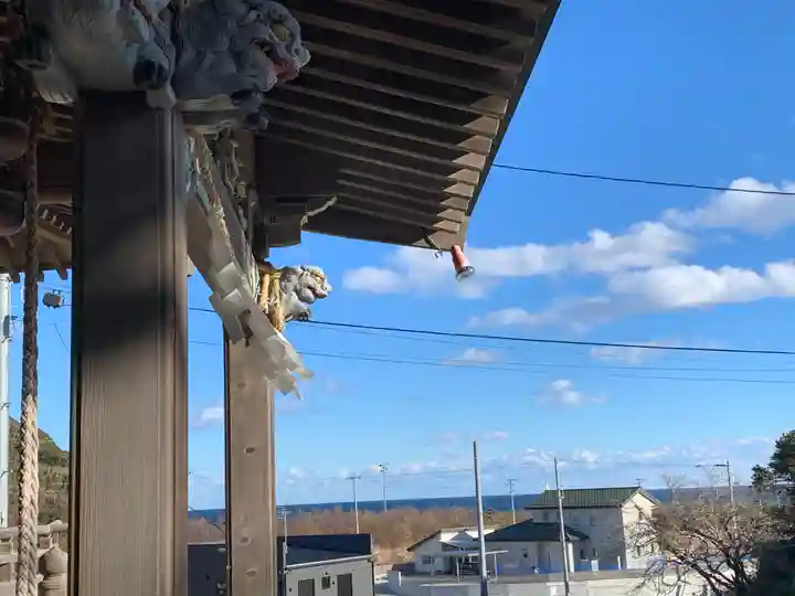 薄井神社の本殿・本堂