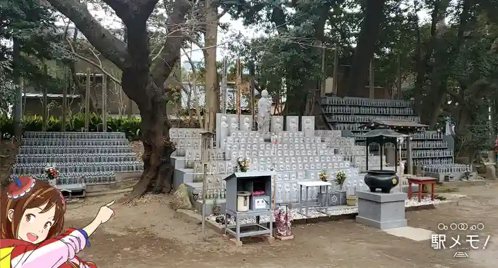 法華経寺奥之院の地蔵