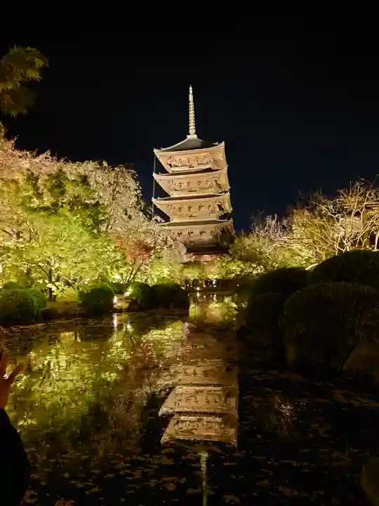 東寺(教王護国寺)の塔