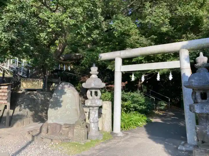 本牧神社の鳥居