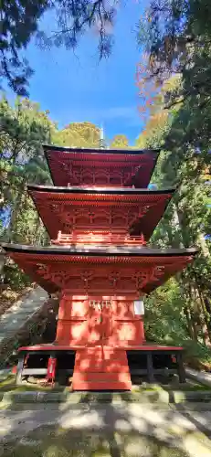 木幡山隠津島神社(二本松市)の塔