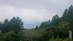 大山阿夫利神社本社の景色