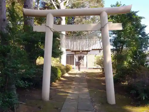 熊野神社の鳥居