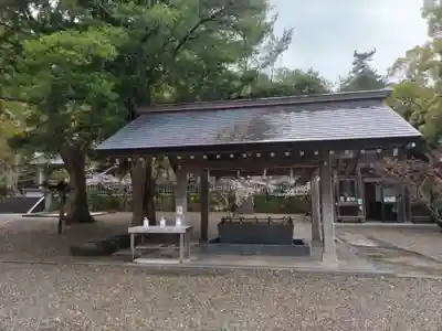 安房神社の手水舎