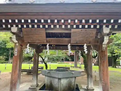 武田神社の手水舎