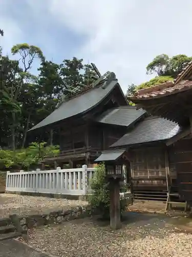 朝山神社の本殿・本堂