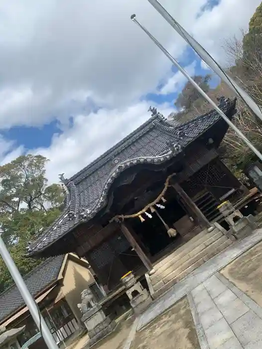 繁枝神社の本殿