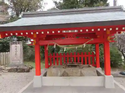 阿須賀神社の手水舎