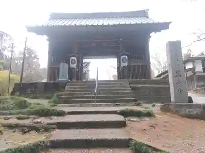 笠森寺の山門・神門