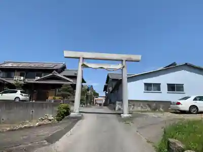 鳥取山田神社の鳥居