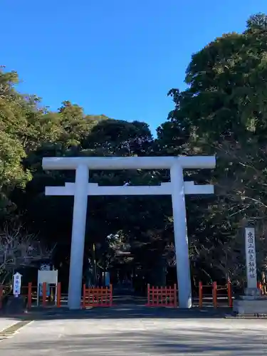 息栖神社の鳥居