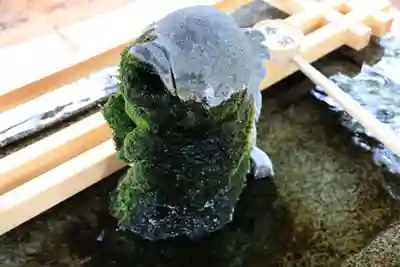 神炊館神社 ⁂奥州須賀川総鎮守⁂の手水舎