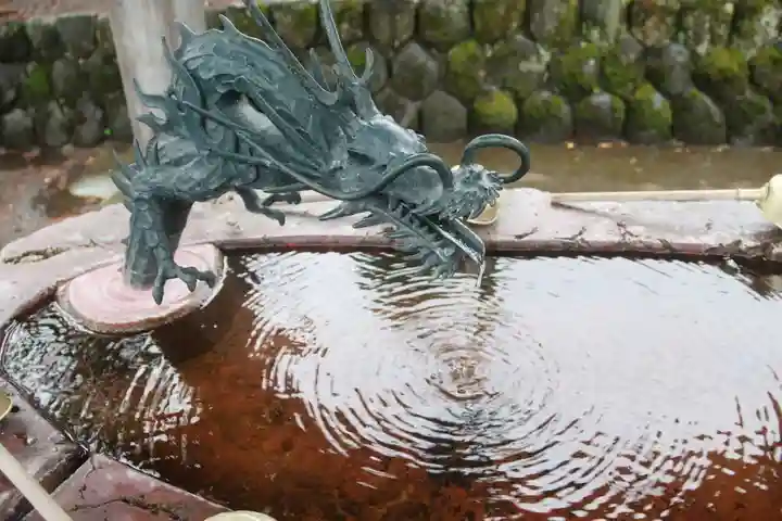 北宮諏方神社の手水舎