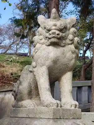 日吉神社の狛犬