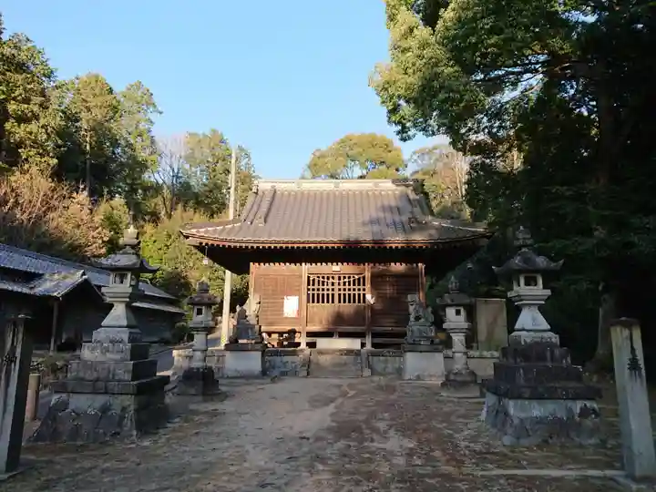 村積神社下宮の本殿・本堂