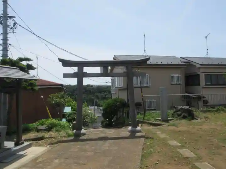 富士山神社の鳥居
