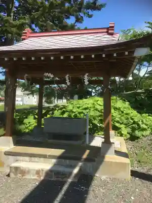 厚岸神社の手水舎