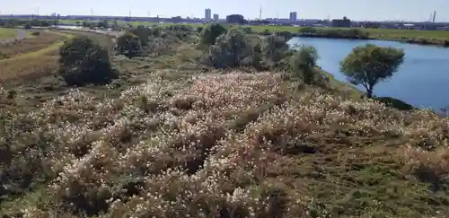 鵜森稲荷神社の周辺