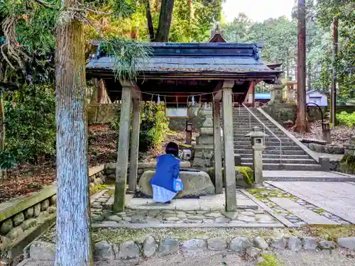 武並神社の手水舎