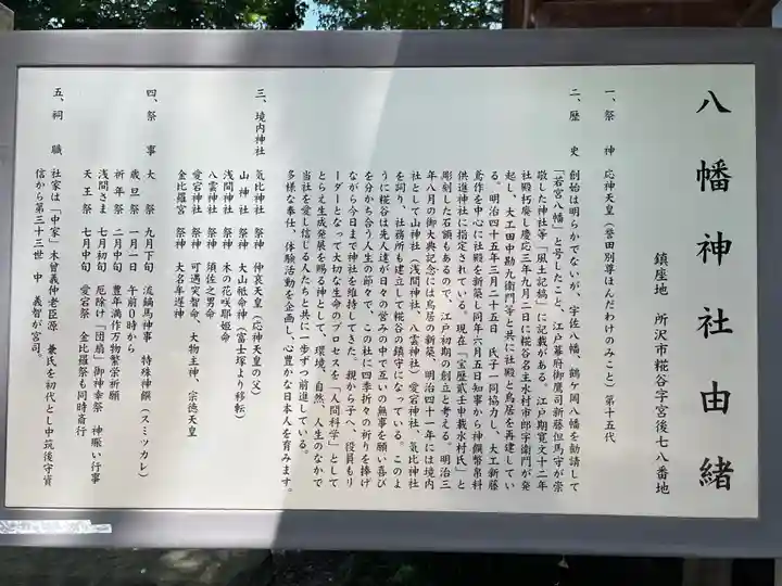 糀谷八幡宮(埼玉県)