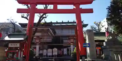 京濱伏見稲荷神社の鳥居