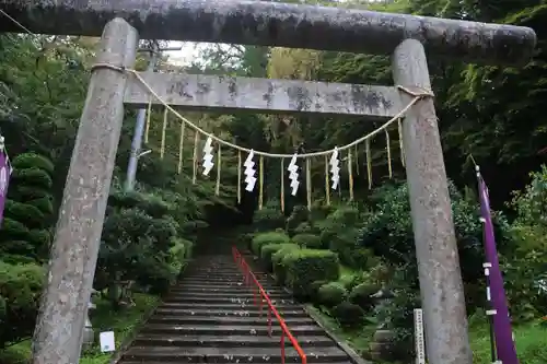 三春大神宮の鳥居