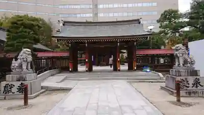 警固神社の山門・神門