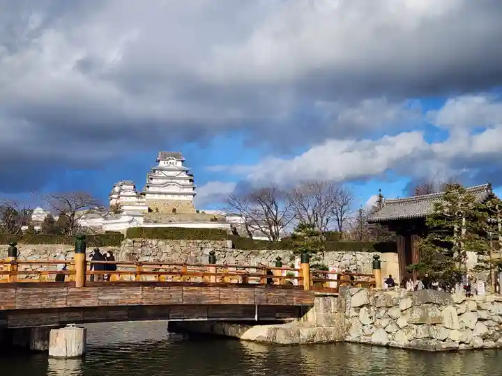 兵庫縣姫路護國神社の周辺