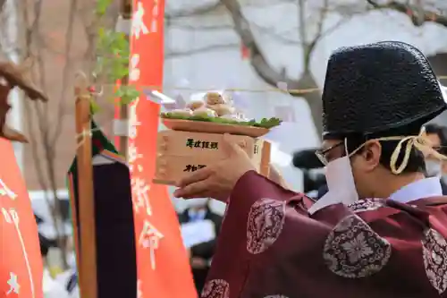 萬寿神社のお祭り