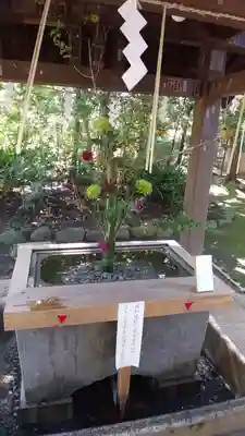 赤坂氷川神社の手水舎