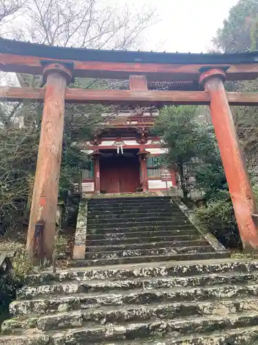 吉野水分神社の鳥居