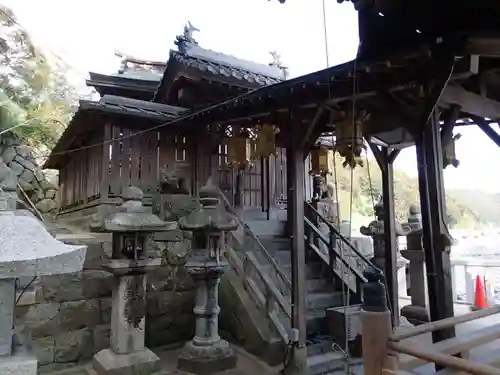 奥津嶋神社の本殿・本堂