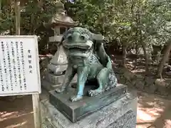 住吉神社の狛犬