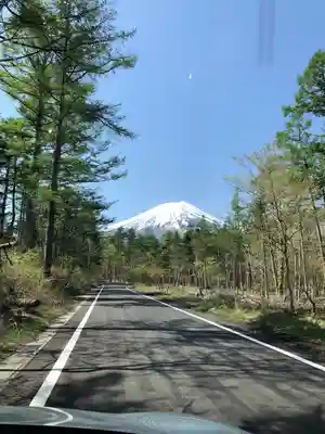 新屋山神社奥宮の景色