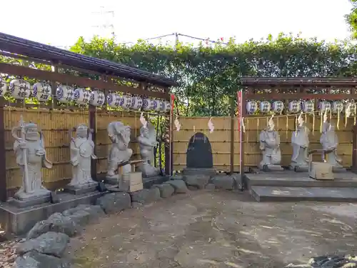 中野沼袋氷川神社の像