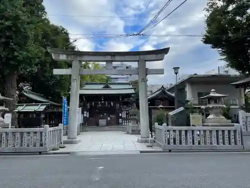 下谷神社の鳥居