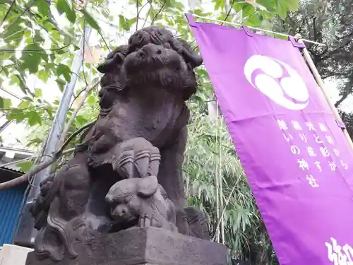 戸越八幡神社の狛犬