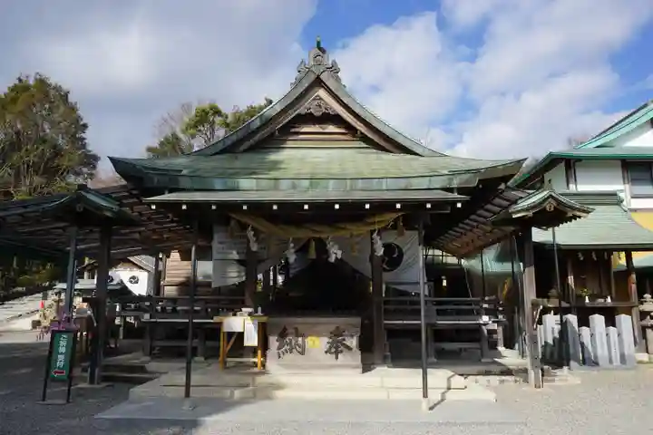 針綱神社の本殿・本堂