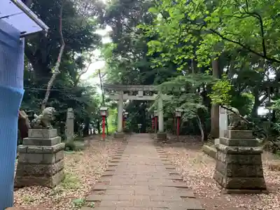 古山王神社の鳥居