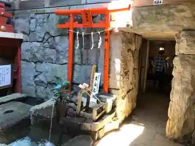 大山阿夫利神社の手水舎