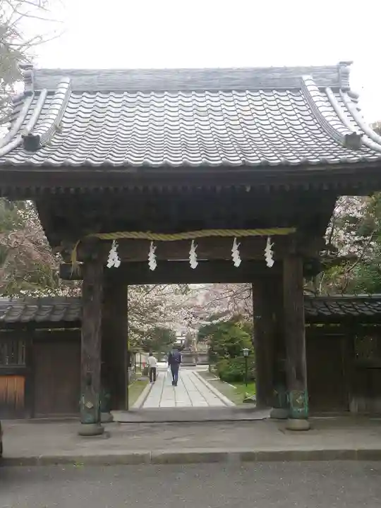 長勝寺の山門・神門