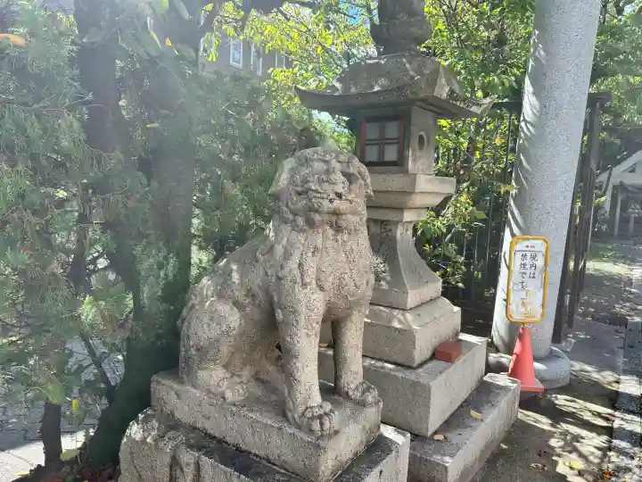 大江神社の狛犬
